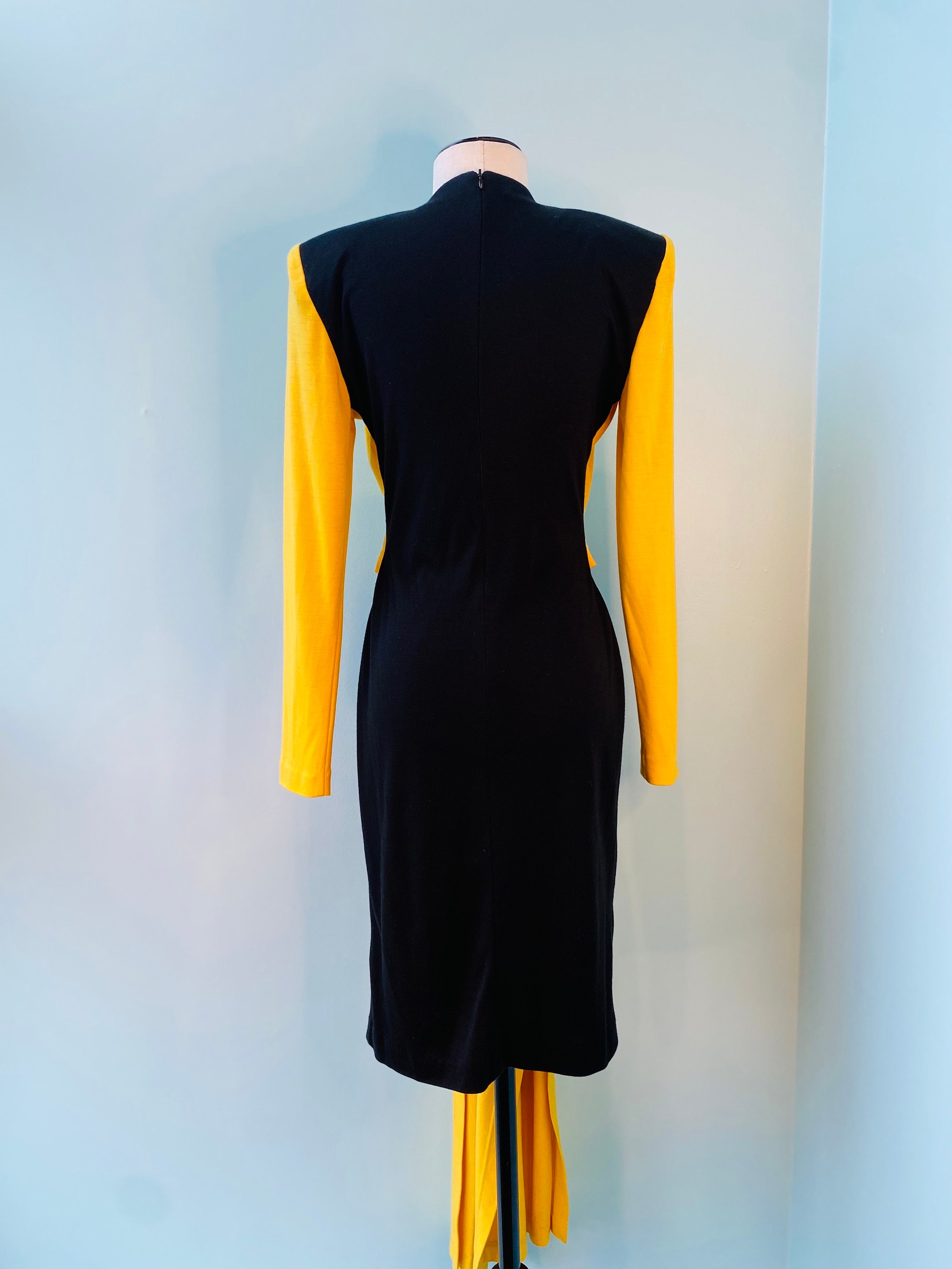 patrick kelly gold button dress Patrick Kelly Gold Button Embellished Dress