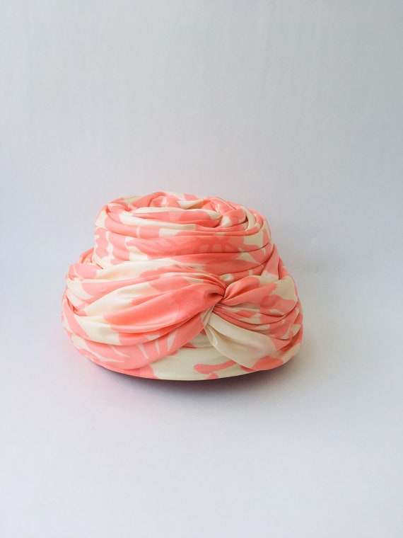 60s Turban / Turban Hat/ 60s Glam Hat / Hollywood