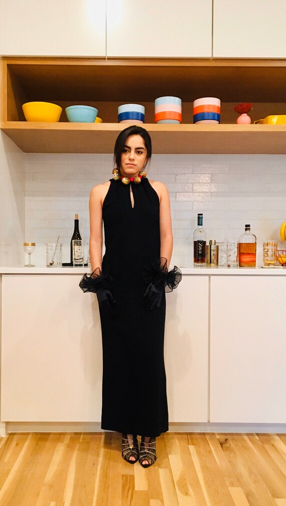 60s Formal Dress / Audrey Hepburn Style / Mod Shea