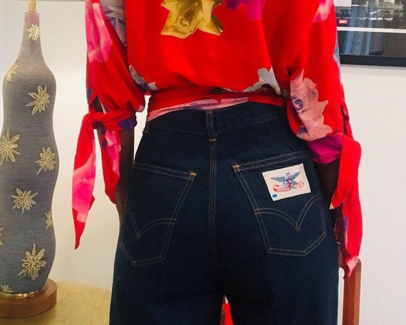 70s Levi's / 70s Levi's Wide Leg /Vintage Levi's H
