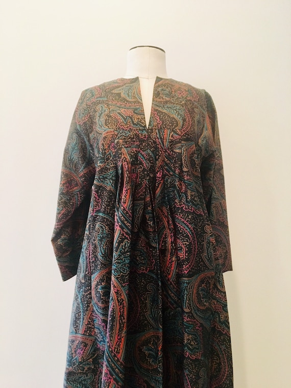 Jim ThompsonSilk Kaftan / 70s Silk Kaftan/ Rare Bo