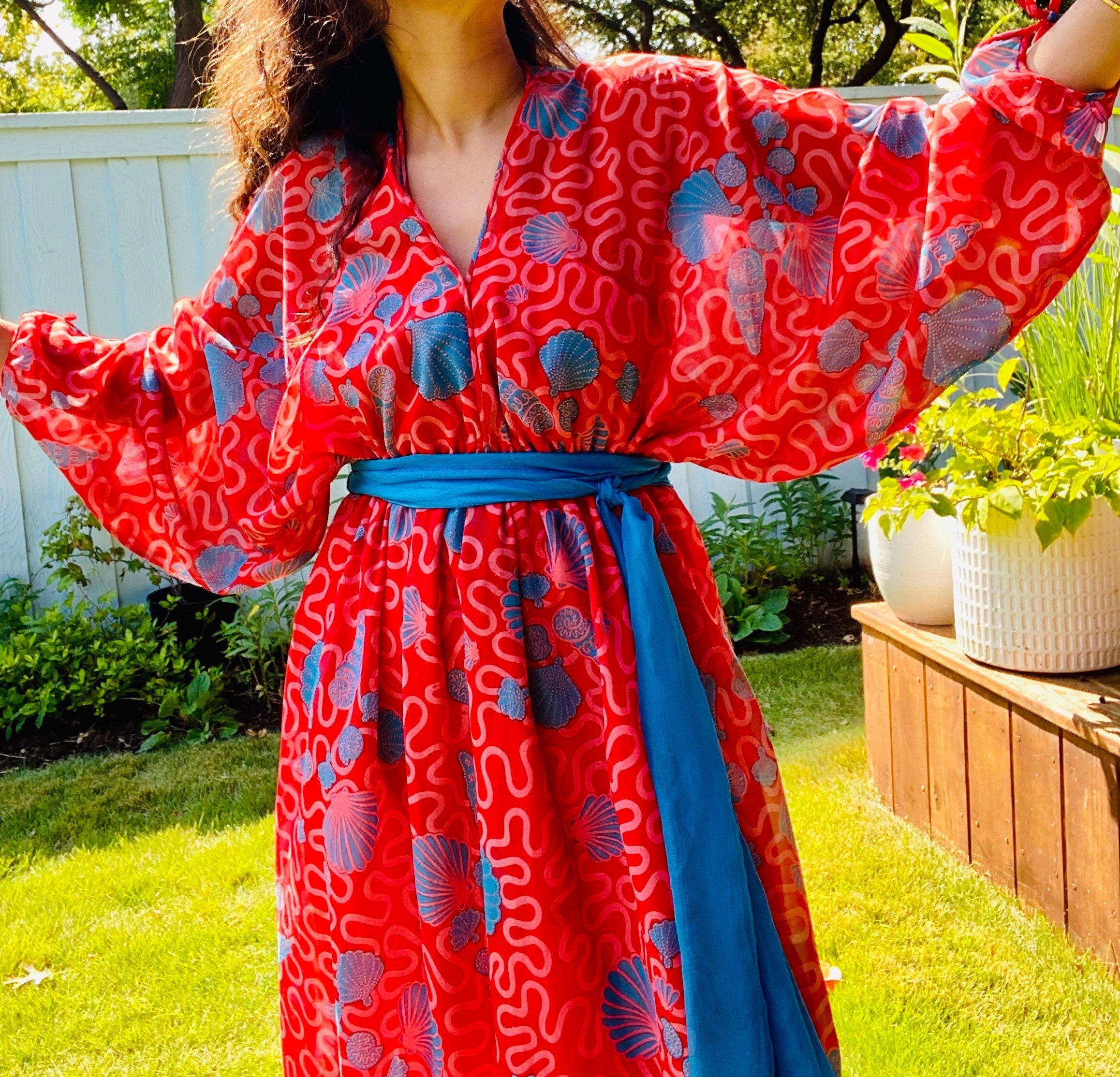 ロージールーチェ　CHIFFON TEARD RIBBON DRESS ロージールーチェ CHIFFON TEARD RIBBON DRESS