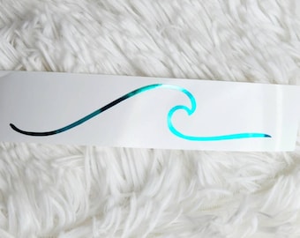 Ocean Wave Decal, Wave Sticker, Beachy Decal, Water Decal, Ocean Wave, Beachy Decal, Wave Decal, Water Sticker