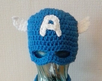 Super Cute Crochet Photo Prop Halloween Costume Beanie/Hat Sizes 0-3 Months through Adult