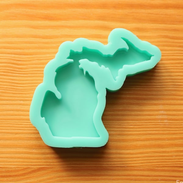 Michigan + UP State Silicone Mold