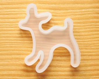 Clear Deer Flexible Silicone Mold