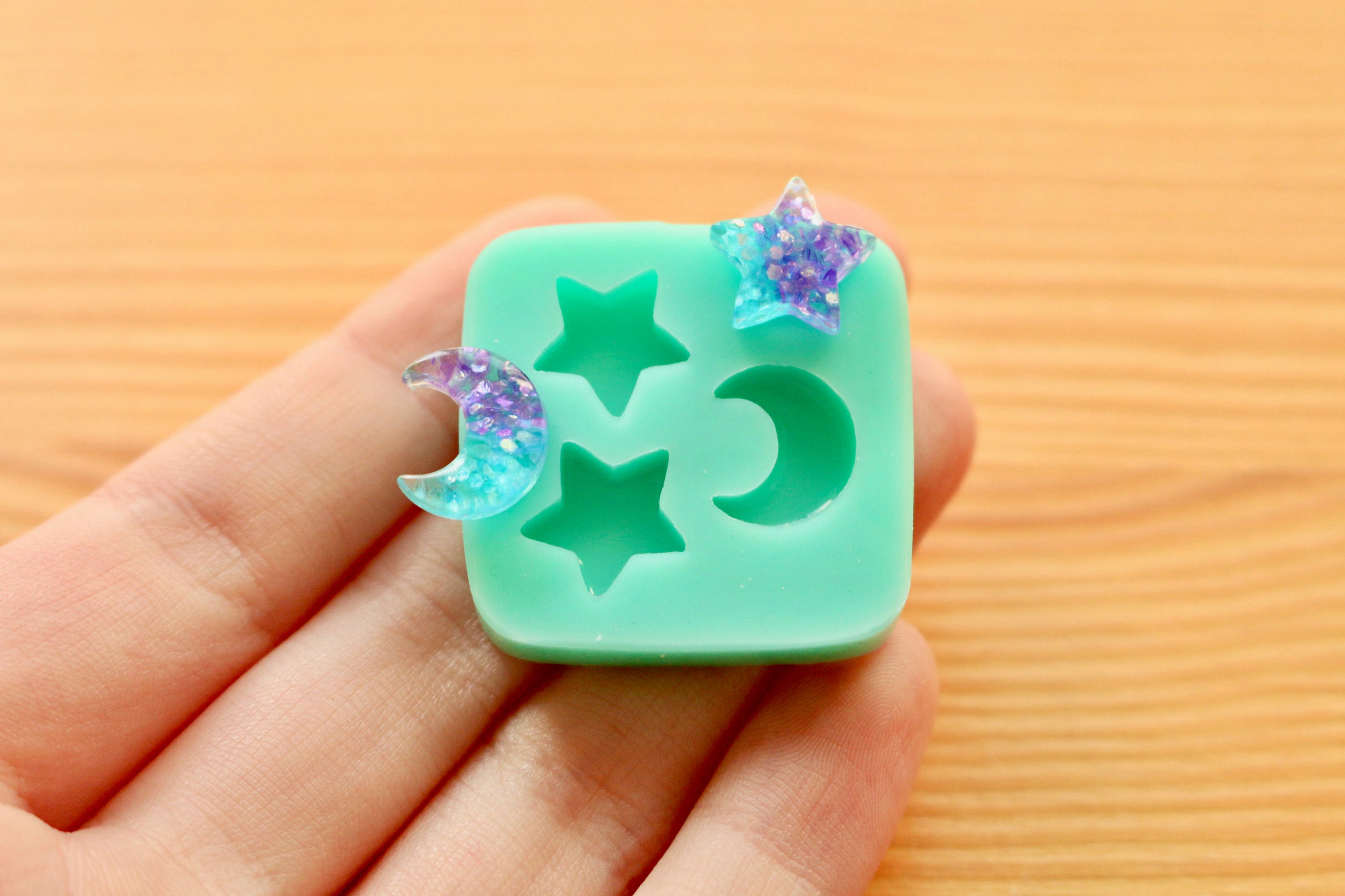Mini Moon and Stars Silicone Mold