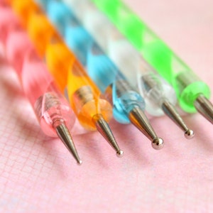 5 pc Dotting Tool (Double-Sided) for Clay or Nail Art
