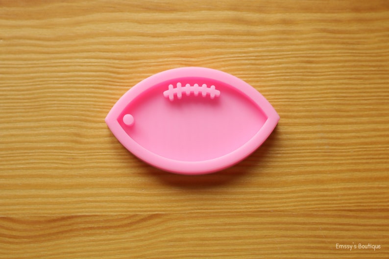 Football Charm Silicone Mold