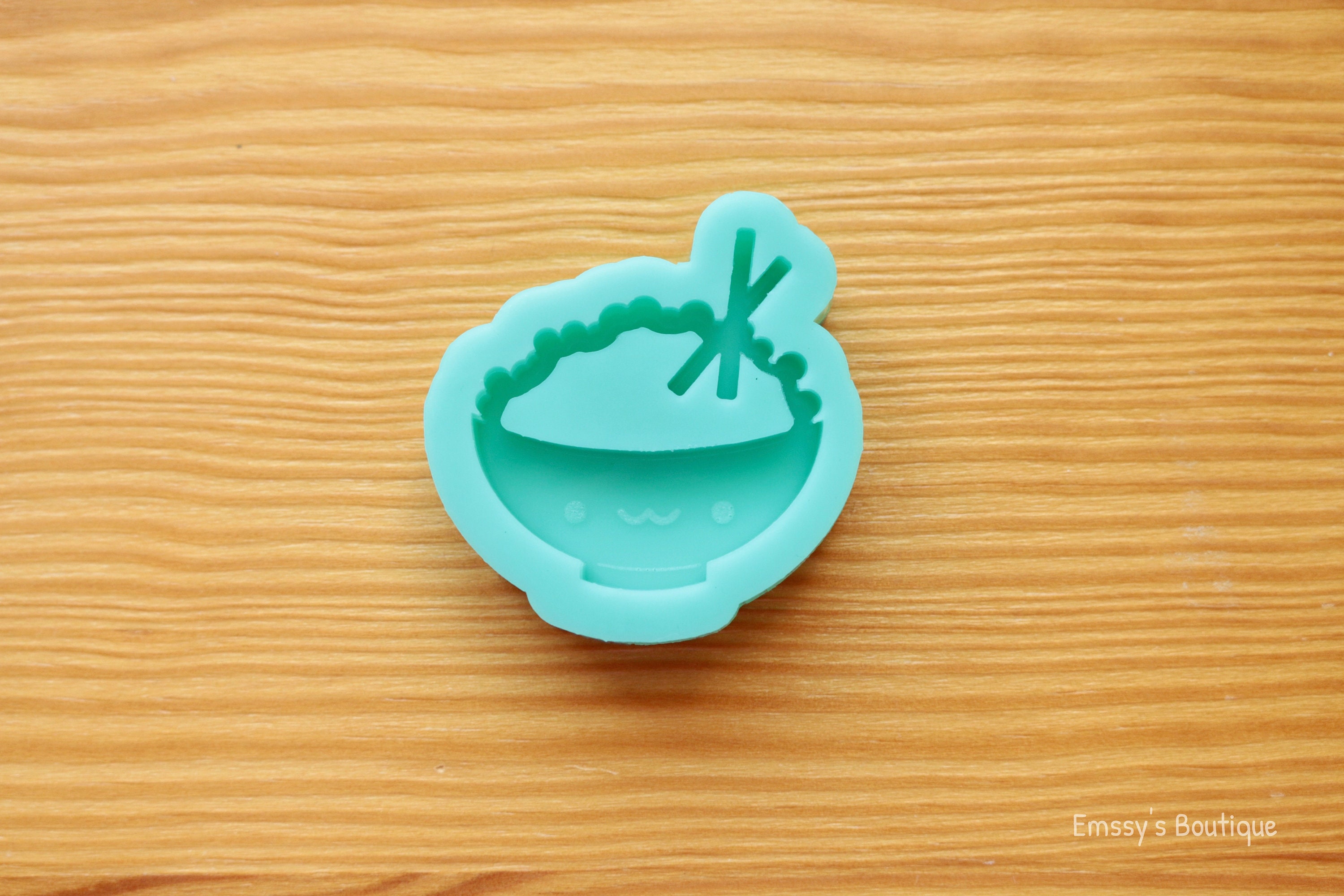 Kawaii Ramen Bowl (Backed Shaker) Silicone Mold