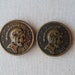 Vintage Roma XXVI Buttons Set of 2, 28mm - Etsy