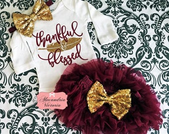 maroon baby girl outfit