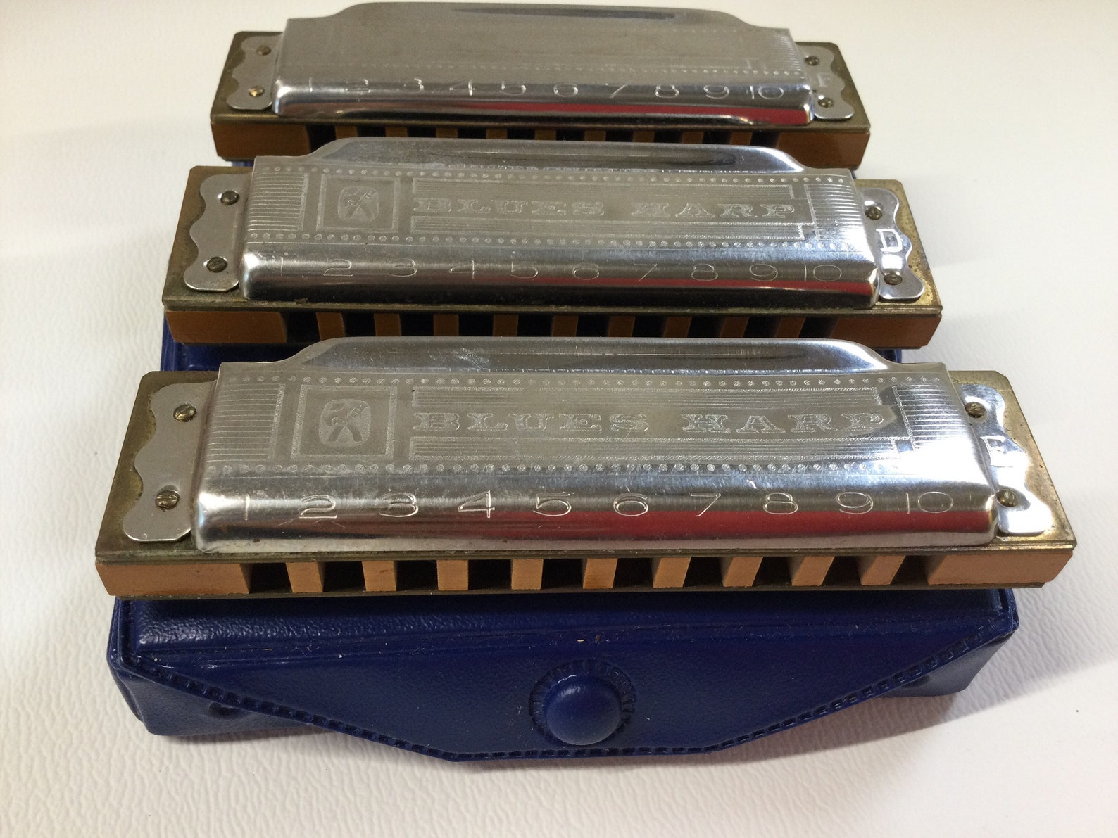 M. Hohner Blues Harp Harmonica Etsy