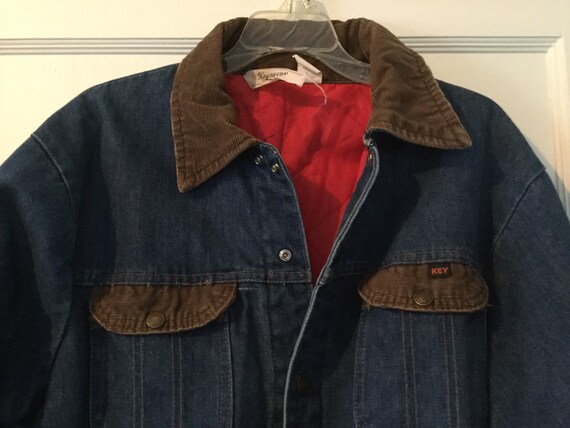 key imperial denim jacket