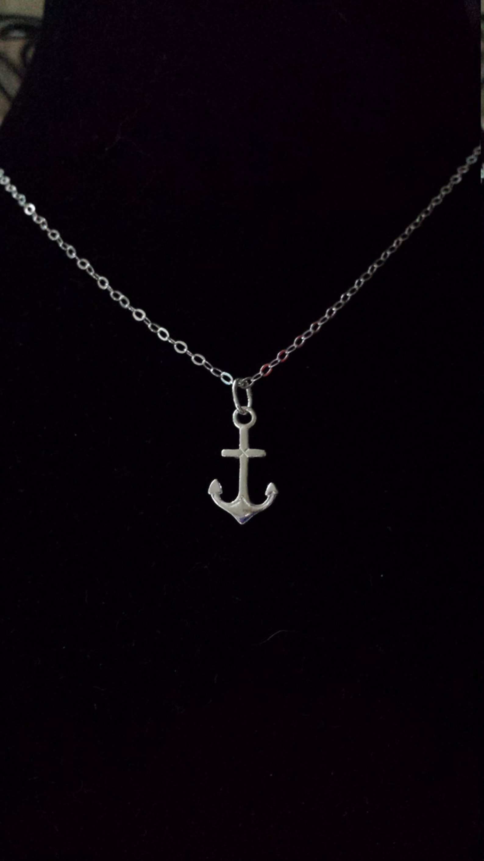 Inspirational Necklace Hope Necklace Silver Hope Necklace - Etsy