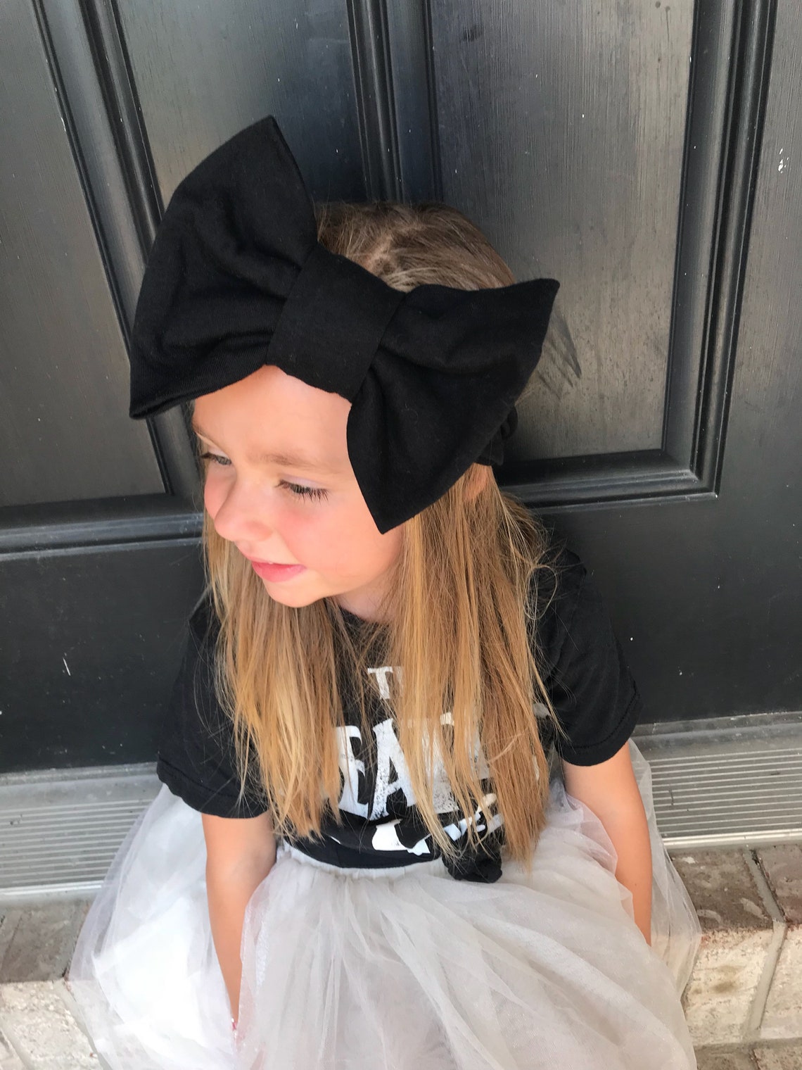 Turban With Bow// Baby Head Wrap//oversized Bow//giant Bow Etsy