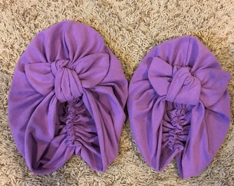 Mommy and Me Turban hats/ Toddler turban/ mom and me/