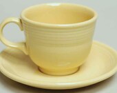 Fiestaware Cups Saucers Creamers Bowls Your Choice Seven Colors Vintage Fiesta All Excellent