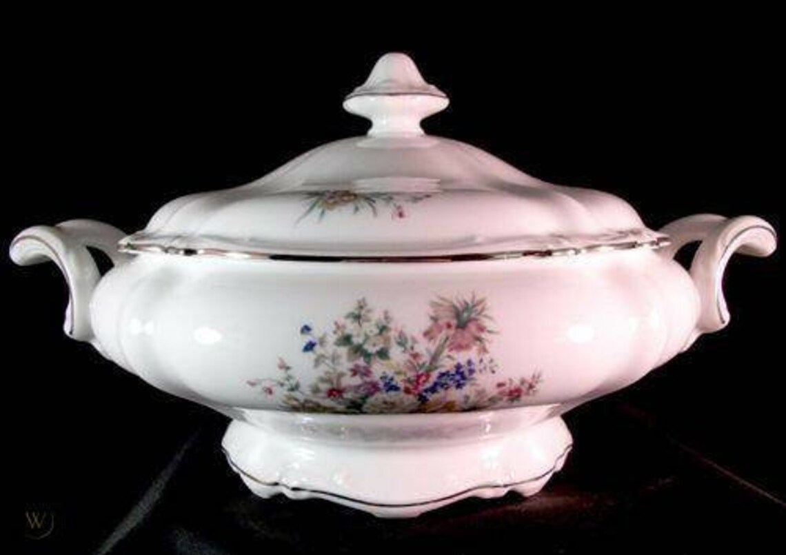 Crown Bavaria Germany Bouquet Dinnerware Assorted Pieces Etsy