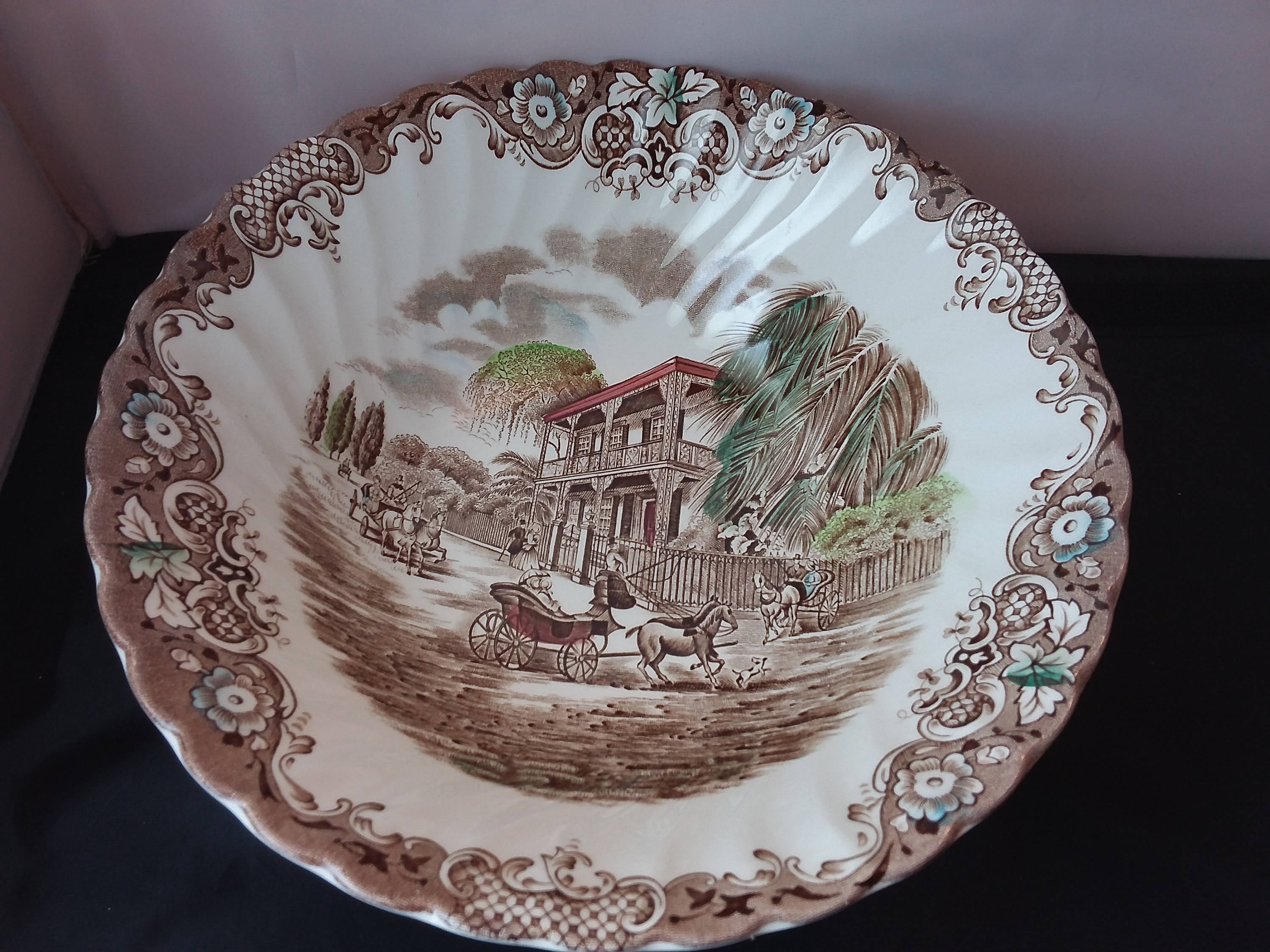 Johnson Brothers Heritage Hall French Provincial Large Serving Bowl ... Johnson Brothers Heritage Hall French Provincial Large Serving Bowl ...