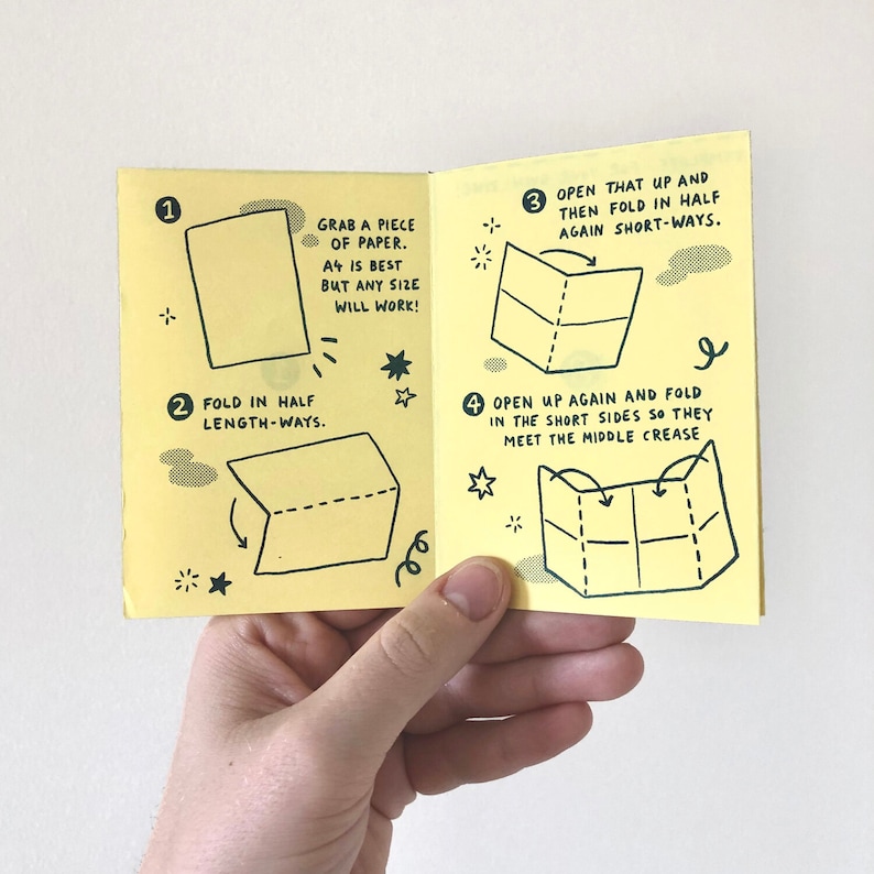 How To Make An 8-Page Zine zine image 2