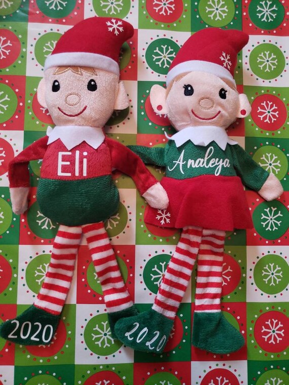 plush christmas elves bulk