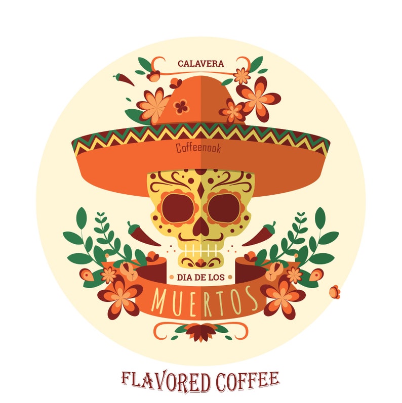 Day of the Dead Dia de los Muertos  Flavored Coffee image 0