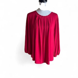 Adrianna Papell rote Bluse Größe XL Bild 1