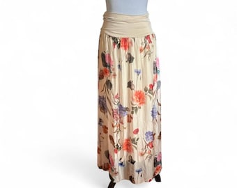 Made in Italy maxi floral skirt  Size S