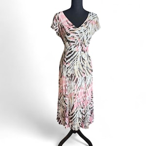 Zebra Pink Dress - Etsy