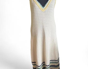 Universal Thread 100% cotton crochet midi dress Size XL #crochet #NWT