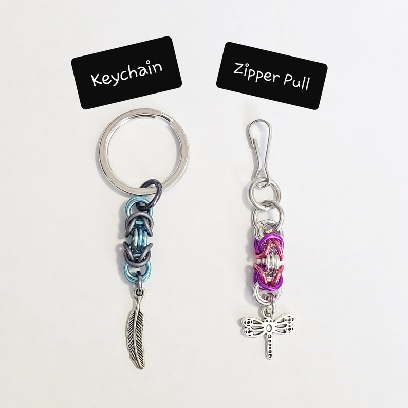 Metal Bear Paw Chainmaille Keychain Indigenous First Nations Zipper Pull Nature Lover Gift Housewarming or New Car GiftMade in Canada