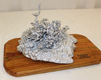 Dansha Farms Ant Hill Art, Aluminum Casting Sculpture. Fire Ants