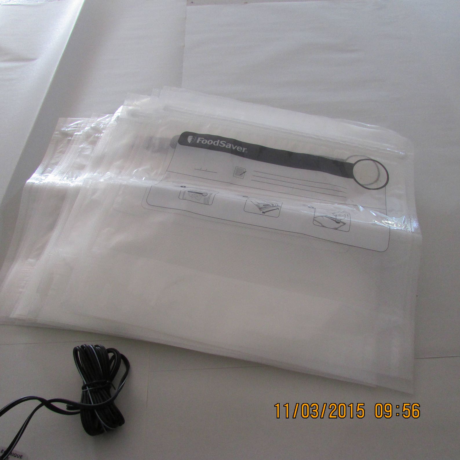 Foodsaver Freshsaver Refrigerator Freezer Quart Zipper Vacuum Sealing