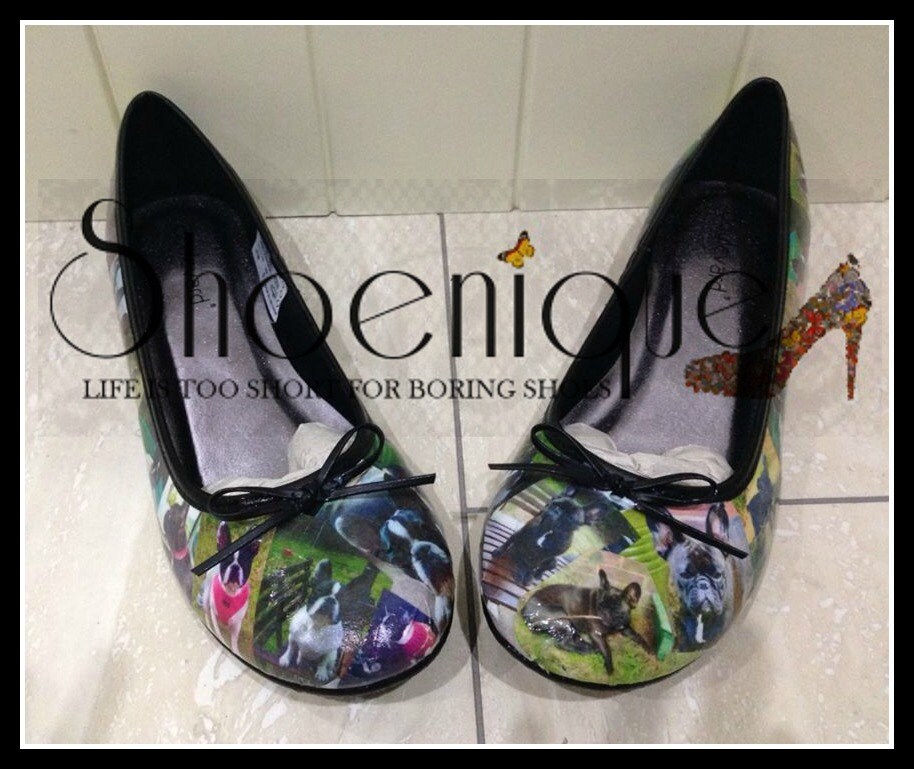 Personalised Photo Pumps Dogs Cats Hand 