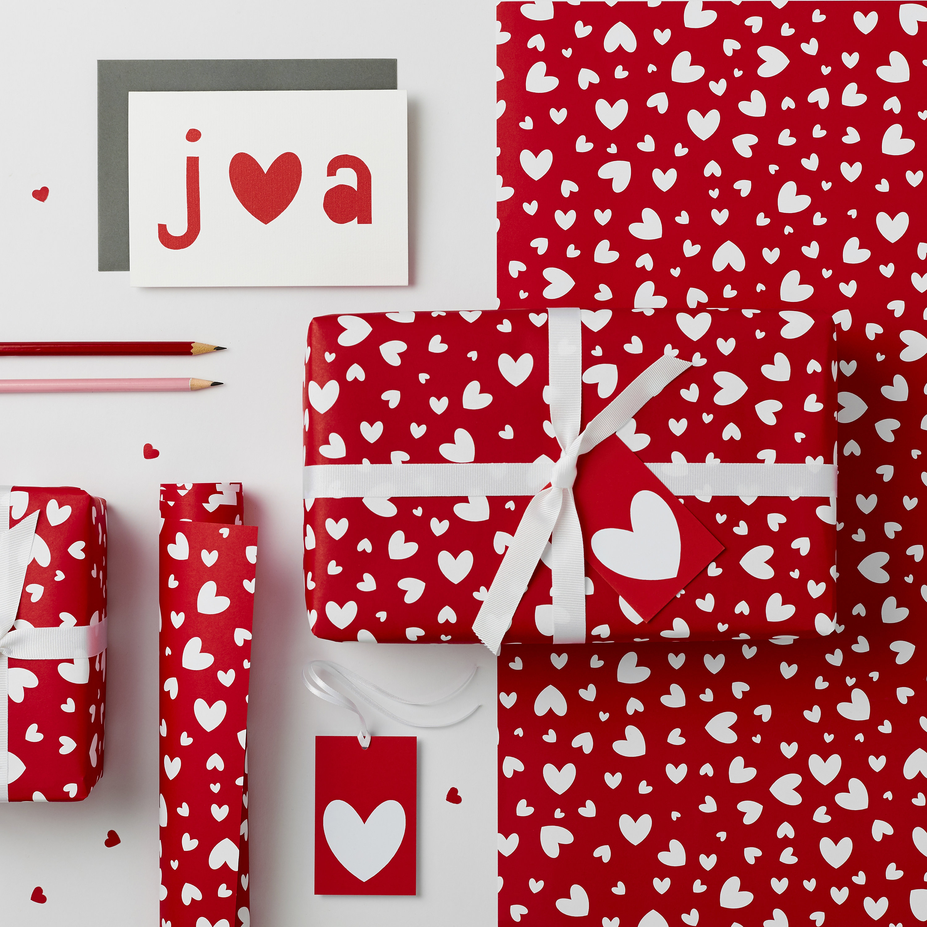 Elevate Love: Anniversary & Valentine Wrapping Paper