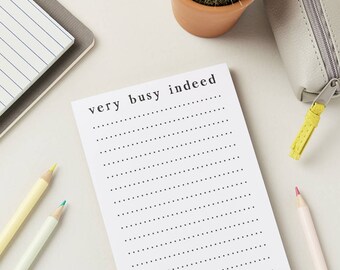 Shopping List - Very Busy Indeed