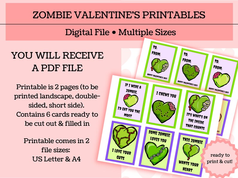 you will receive a pdf file

printable is two pages (to be printed landscape, double-sided, short side).
contains six cards ready to be cut out and filled in

printable comes in 2 file sizes: us letter & a4

ready to print & cut!