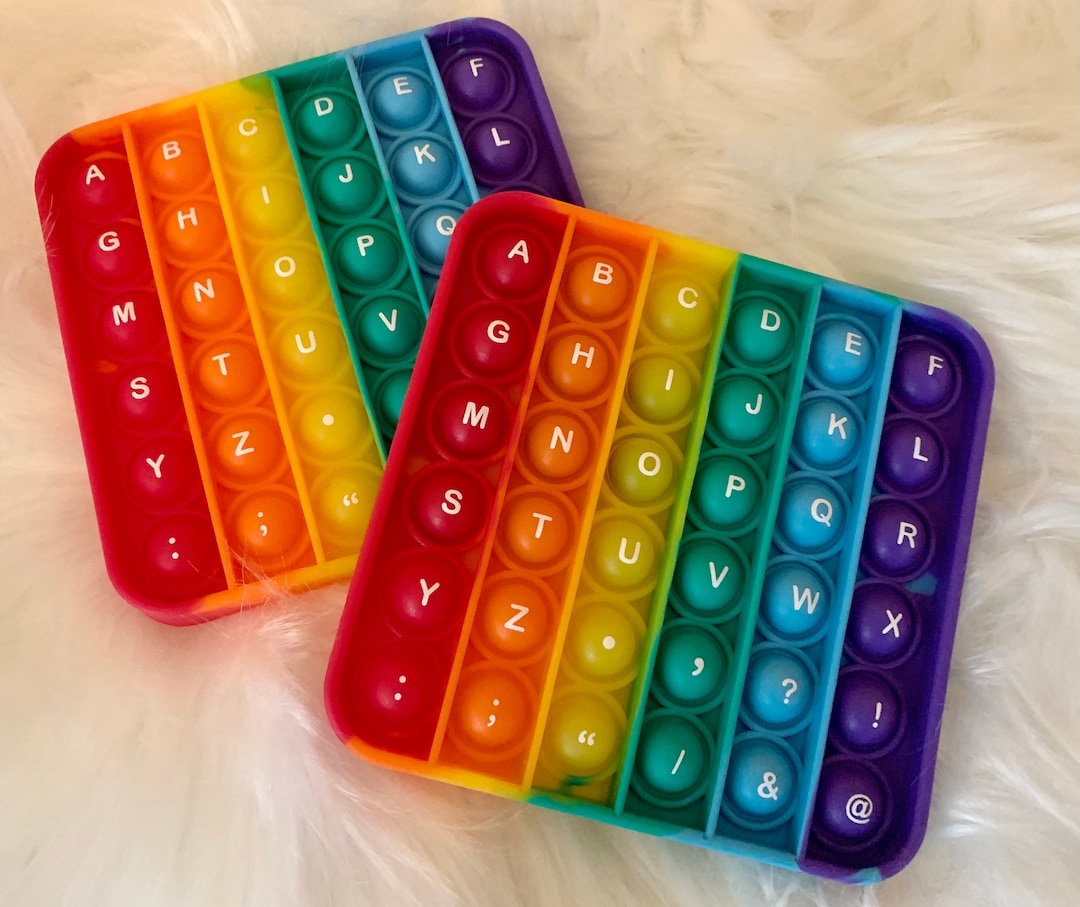 Alphabet Poppers - Educational Stress Relief Tool for Alphabet Letter ...