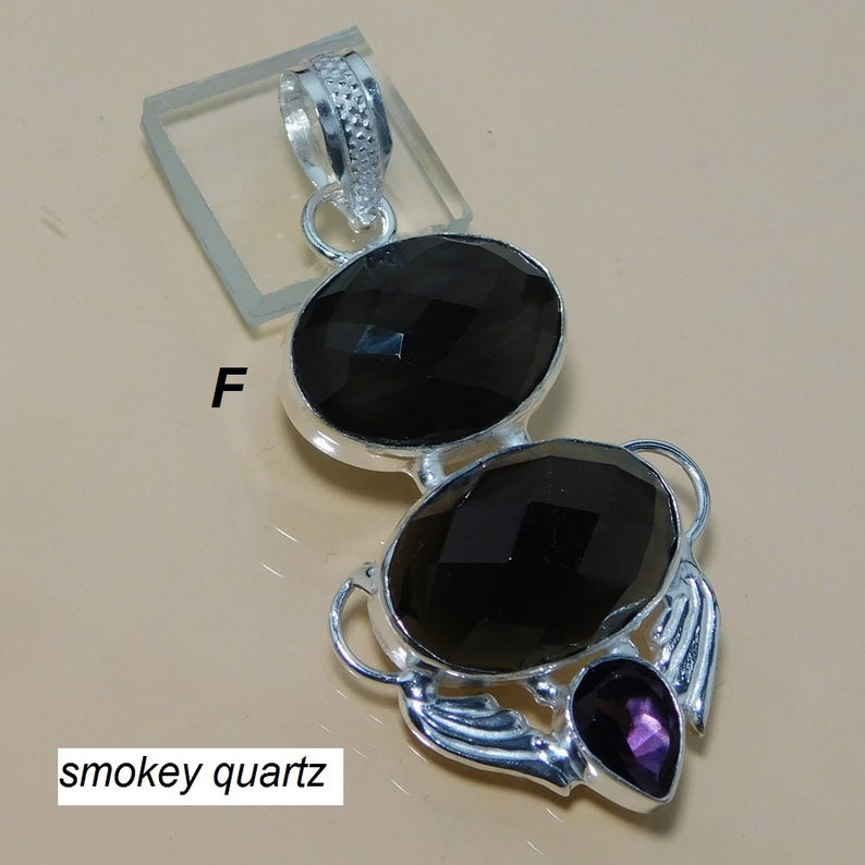 White Opalite Hydro Amethyst Agate Pendant Silver Overlay Fashion Jewellery Fancy Designer Handmade Jewelry For Gift Sale. Mother Pearl