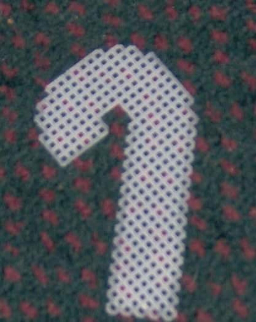 Pre Cut Plastic Canvas Candy Cane Etsy