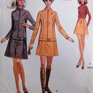 Style 2536 Rock und Jacke Schnittmuster Gr. 12 Büste 34