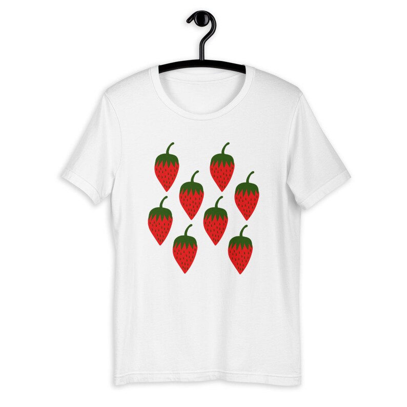 Strawberry t-shirt Strawberry Shirt Graphic Tee | Etsy