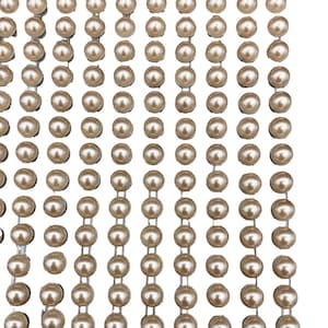 200 selbstklebende Perlen 6mm Schöne kleine runde Champagner Perle zum Aufkleben auf Verzierung