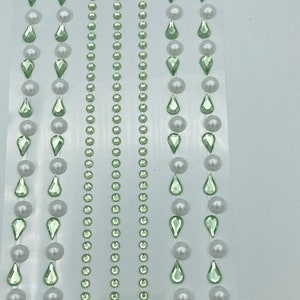 Assorted Silver Gem Stickers, 300 Pc