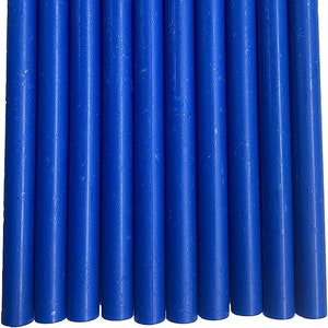 10 stks koningsblauw lijmpistool zegellak sticks voor lakzegel stempelen