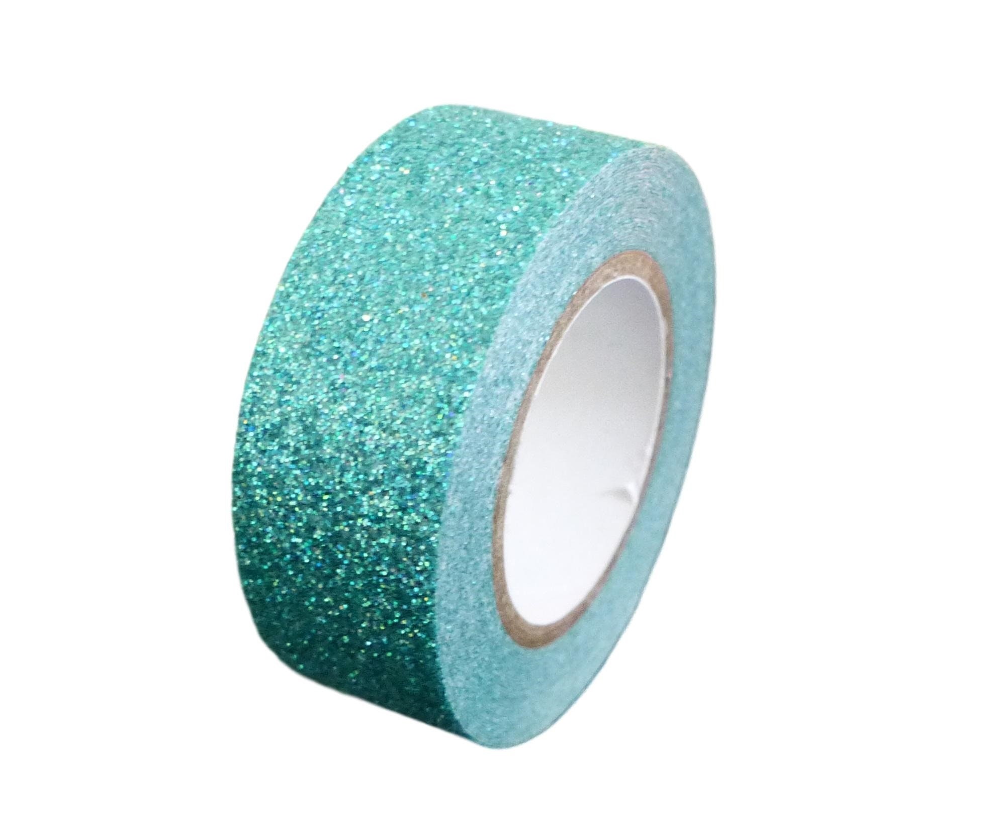 Türkis Glitzer Washi Tape Qualität Masking Tape Basteln Eco | Etsy