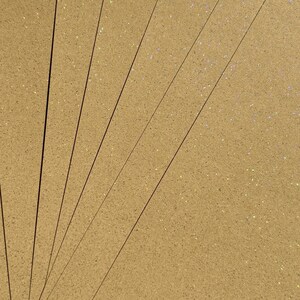 10 Sheets A4 Card Harvest Gold Iridescent Sparkle Card Quality 300gsm / 110lb Cover Crafts image 7