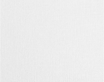 10 Sheets 12"x12" White Linen Textured Cardstock 250gsm | Card Making & Scrapbook Craft Card