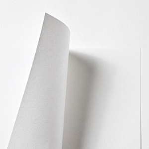 Premium White Double Sided Powdered Snow Embossed Paper 116gsm 10 Sheets